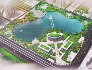 Giữa năm 2017 công viên hồ điều hóa Nhân Chính (Hà Nội) sẽ hoàn thành