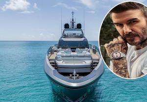 Cận cảnh siêu du thuyền được ví như “dinh thự nổi” của David Beckham