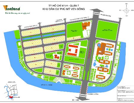 Cần bán gấp đất nền sổ đỏ khu dân cư Phú Mỹ Ven Sông Quận 7